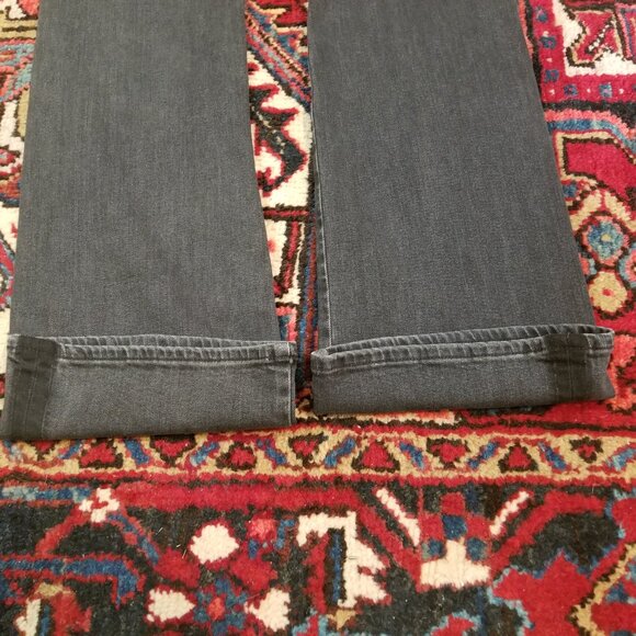 7 For All Mankind The Original Bootcut in Shade Belle Sz 30 – Long Inseam Black - Picture 10 of 12